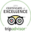 Trip Advisor Certificate of Excellence logo